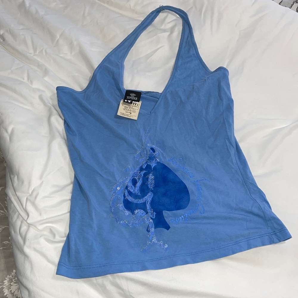 Versace Halter Top